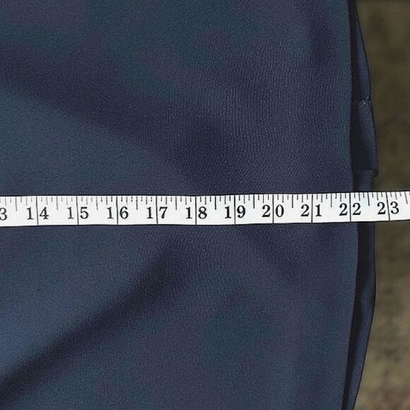 Vtg 90s/Y2K navy Precis office pencil skirt - Picture 11 of 12